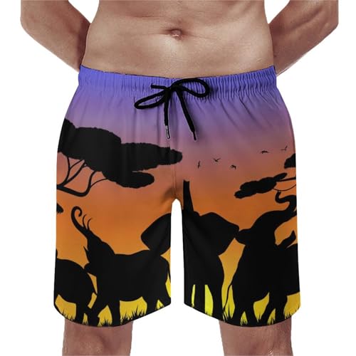 Maillot de bain séchage rapide pour homme avec cordon ajustable S
