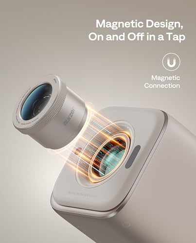 Image of Aurzen AuroraBeam Star Lens for Boom air /D1R air /D1 air Smart Projector | Magnetic Snap-On Design, Projector Accessory, 5X Bigger Image, Wide Angle, Projector Optical Filter for Immersive Viewing