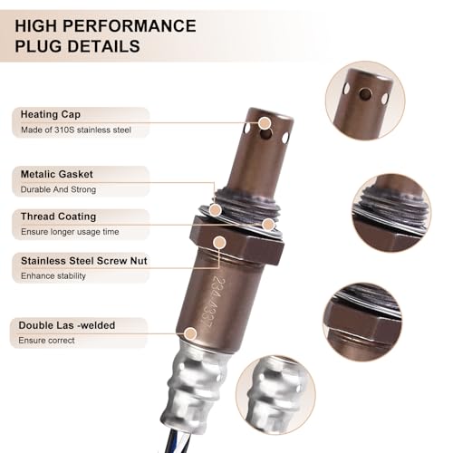 Sensor de Oxígeno para Chevy y GMC 4 Pcs miniatura 5