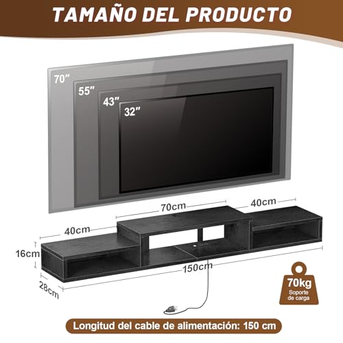 Listado de tv 70 pulgadas medidas de esta semana. 11 Imagen adicional