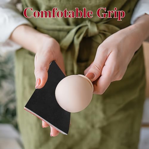 27 Pcs Sanding Sponge Pads, 120-3000 Grit Sandpaper Assortment, Wet Dry Washable Foam Sanding Block, Abrasive Sand Paper for Hand Sanders, Wood, Metal, Auto, Drywall, Furniture Polishing - Thumbnail 6