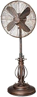 DecoBREEZE Adjustable Height Oscillating Outdoor Pedestal Fan, 18 In, Prestigious