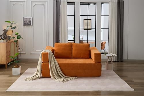 70.8" Innovative Compressed Folding Sofa Bed, 2 in 1 Minimalist