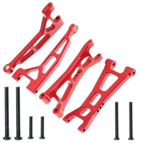Bras arrière en aluminium pour pièces de mise à niveau RC compatibles H16DR 16208 1/16