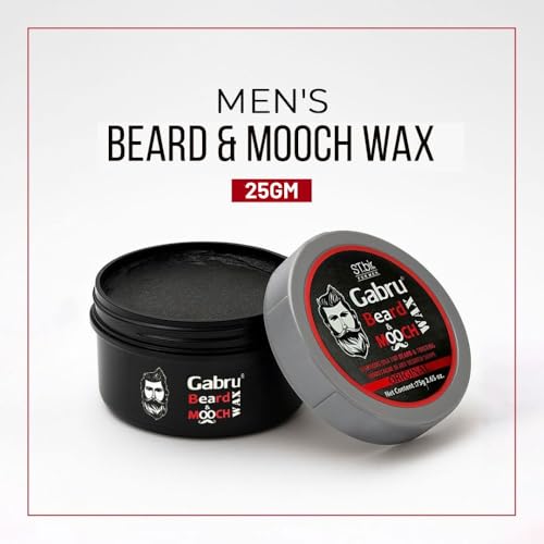 Image of Gabru Beard & Mooch Original Wax for Men | 25g | Pack Of 2