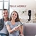 TalkWorks Selfie Stick, Remote & Tripod Set Compatible w/iPhone 15/15 Pro/15 Pro Max, 14/14 Plus/14 Pro/14 Pro Max, 13/13 Mini/Pro/Max for Streaming, Travel Photos-Wireless Cell Phone Stand (Black)