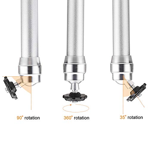 Angrox Mini Projector Mount, Projection 360 Degree Mini Stand/Mount for DR.J/VANKYO/QKK/PVO/AuKing/Jinhoo/DBPOWER/Anker/AAXA and Most Other Mini Projector - Thumbnail 2