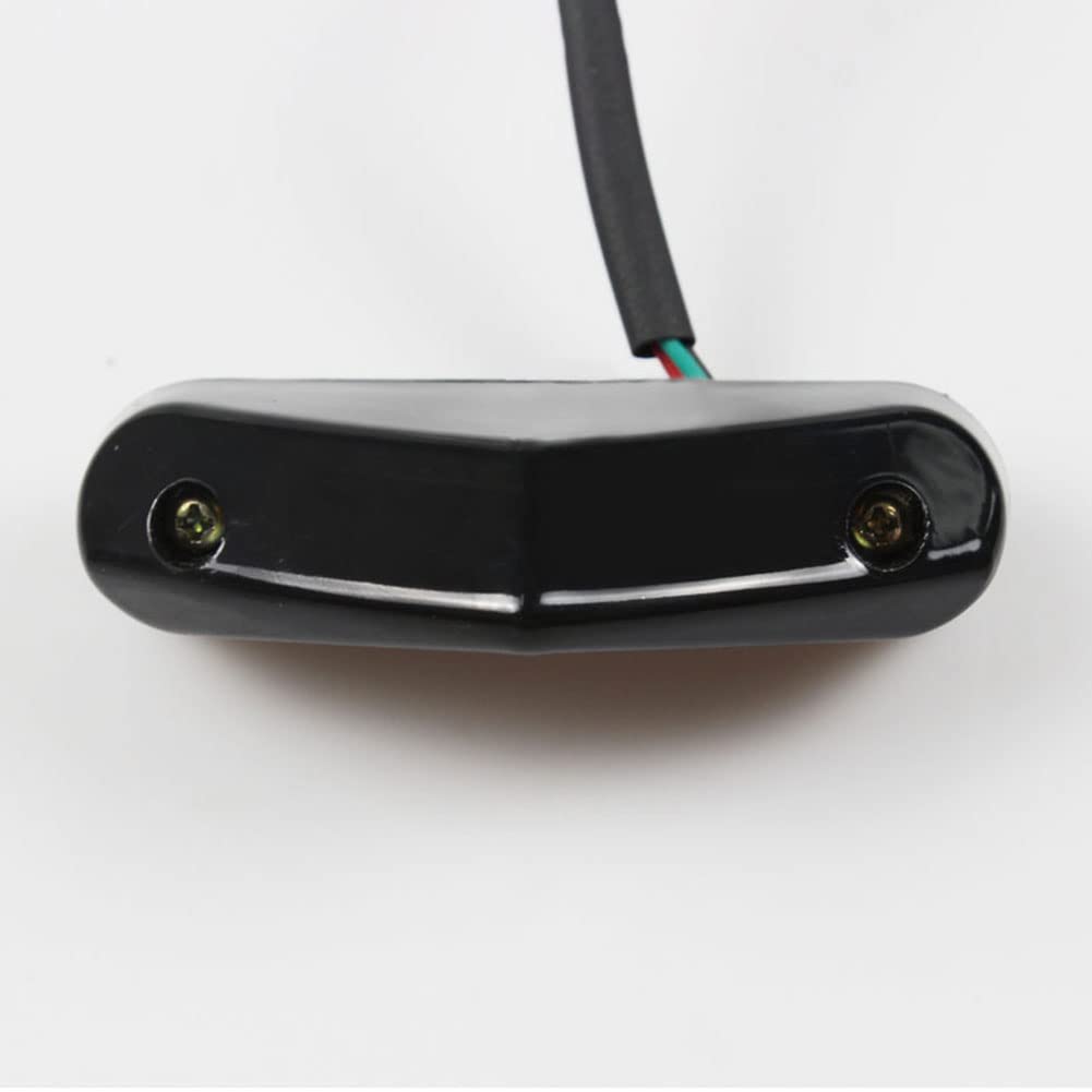 Fanale Posteriore LED Per Moto - Luce Freno E Indicatori Integrati, Guscio Rosso - Foto 6