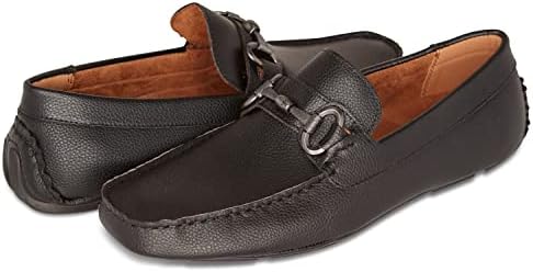 Kenneth Cole REACTION Men's Dawson Bit Driver Driving Style Loafer, Black, 9 | Image 2