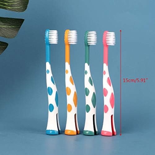 4 Pcs Cute Cartoon Baby Teeth Care Toothbrush Super Soft Children Toothbrushes