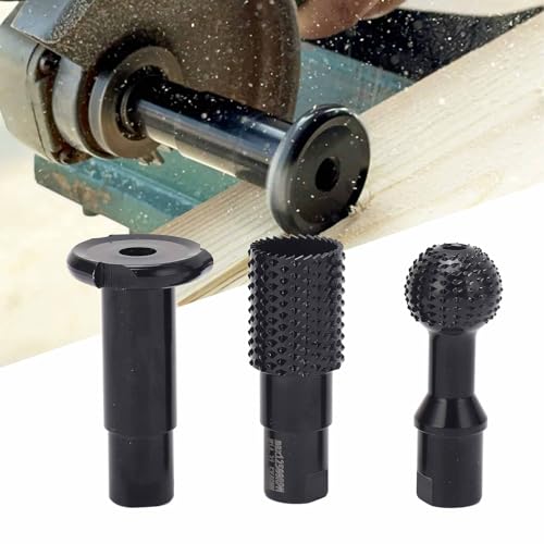 Set de fresas rotativas FLEXMAN 3 piezas 14mm para madera miniatura 7
