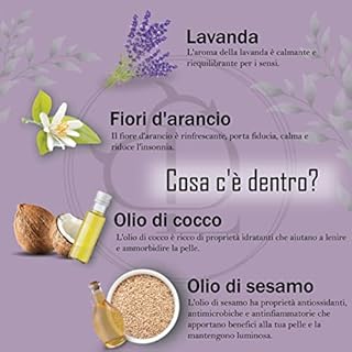 Dude's Love - Olio da massaggio commestibile per il corpo floreale alla lavanda-Rilassante, rilassante e senza macchie|Olio aromaterapico non appiccicoso con fiori d'arancio e olio essenziale