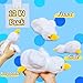 LoYuSenn 12 inch White Duck Stuffed Animals for Girls and Boys, Cute Stuffed Duck Plush Toys, Kawaii Baby Plushies, Soft Plush Toys for Easter Basket Stuffers, Valentines Day Gifts, Birthday Gifts