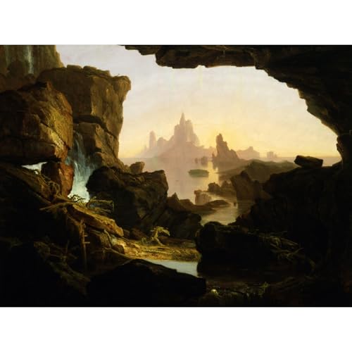 Tableau Thomas Cole Subsiding of the Waters, cadeau idéal de crémaillère