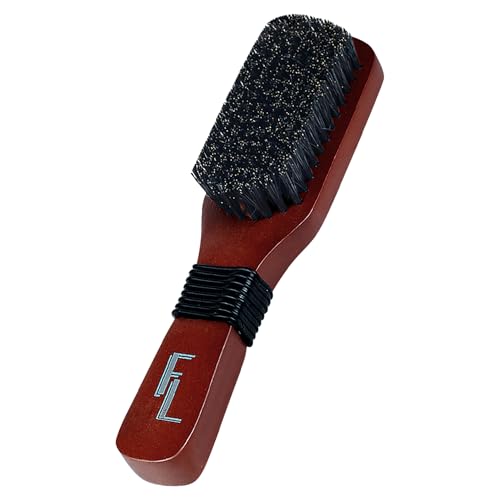 Fine Lines Slick Back Hair Brush Firm Paddle Brush for Sleek Buns & Edges