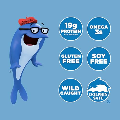 Image of StarKist Albacore White Tuna in Water, 6.4 oz Pouch Ready to Eat Wild Caught Tuna, 19g Protein & 90 Calories Per Serving, Gluten Free, Soy Free, Kosher, Perfect for Meals & Snacks (Pack of 6)