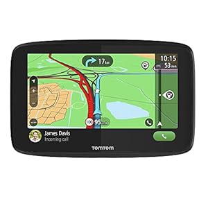 TomTom GPS para coche GO Essential, 6 pulgadas, con tráfico y prueba de radares gracias a TomTom Traffic, mapas de la UE, actualizaciones a través de WiFi, llamadas manos libres, soporte Click-Drive