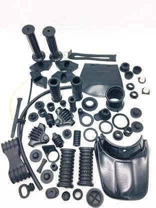 Yamaha Rx100 / Rx 135 Complete Rubber Kit, Black