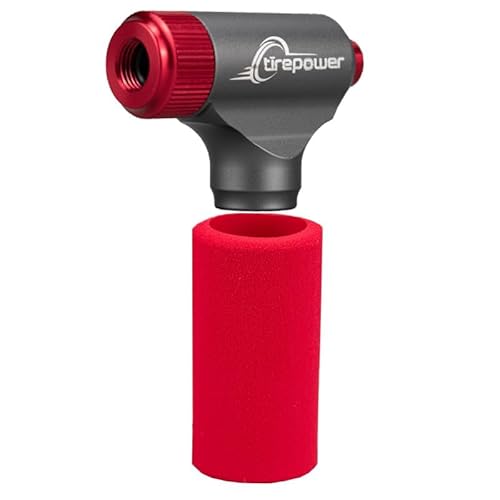 CTREPOWER Inflador de pneu de bicicleta Co2, insuflador de CO2, mini bomba de bicicleta portátil, co