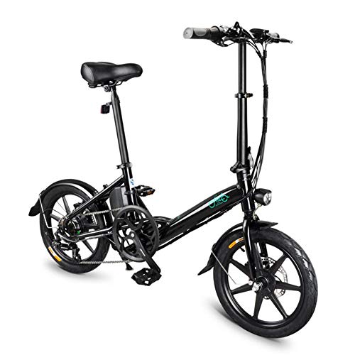 Fiido Bicicleta Eléctrica Plegable D3s 7.8 - Tres Modos De Velocidad, Batería De Litio De 36V 7.8 Ah, Motor Sin...