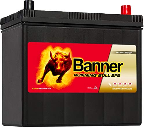  048 EFB Banner Running Bull Auto Batteria (55515)
