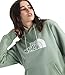 THE NORTH FACE Women's Evolution Half Dome Hoodie | Sweatshirt with Hood, Adjustable Drawcord, Kangaroo Hand Pocket, Ribbed Cuffs & Hem, Slate Moss, X-Large