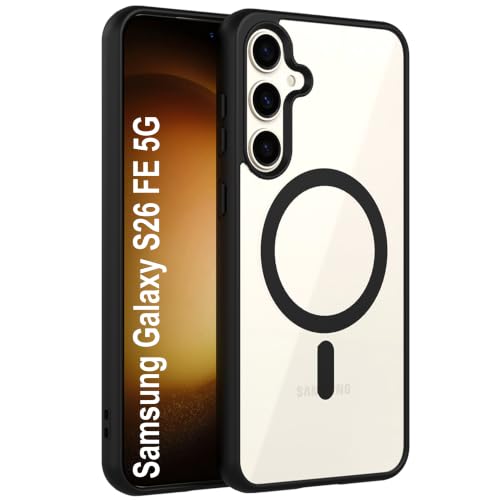 Image of Zapcase Back Case Cover for Samsung Galaxy S26 FE 5G | Compatible for Samsung Galaxy S26 FE 5G Back Cover | Scratch-Resistant Back Cover | Black