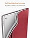 DTTO for iPad Mini 4 Case, Premium Leather Folio Stand Cover Case with Multi-Angle Viewing and Auto Wake-Sleep Function, Front Pocket for iPad Mini 4 - Red