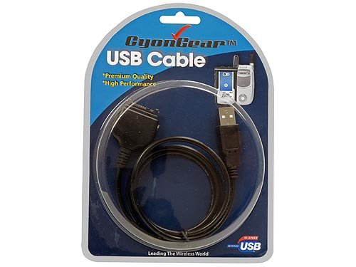 Cellet USB Charger and Data Cable in retail packaging