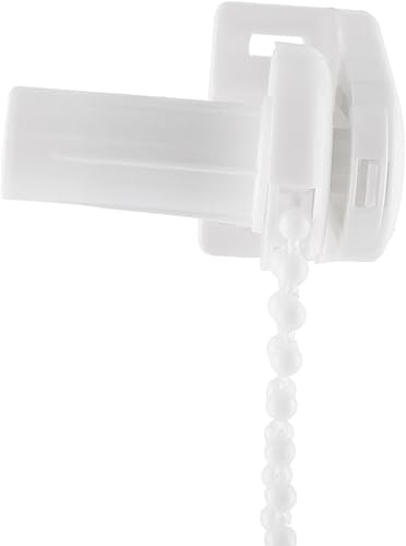 Miniatura 8 de Oumefar Piezas de persiana enrollable de 0.67 pulgadas, cadena de cuentas, soporte de embrague, polea lateral, kit de reparación de cadena para