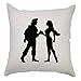 Kooky Kids 40cm Cuscino Silhouette x 40cm Pocahontas