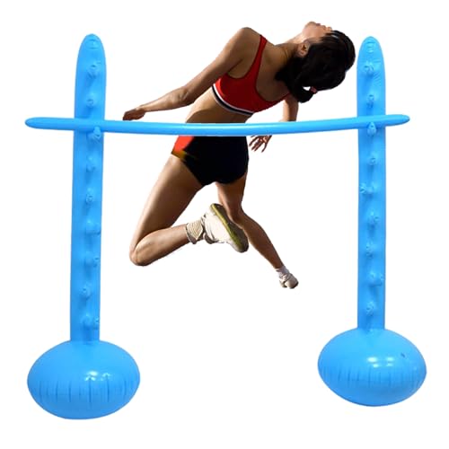 Fyrdyn Saltarín Inflable,Pértiga Inflable para Salto Alto Accesorio de Juego Decoración de Jardín | Accesorio de Actividad para Jardín Piscina Exterior Portátil Juego para Niños Niñas Adultos