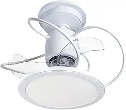 Ventilador de Teto Treviso Branco Confort LED Controle Remoto