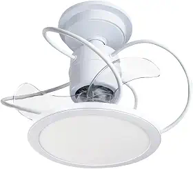 Ventilador de Teto Treviso Branco Confort LED Controle Remoto