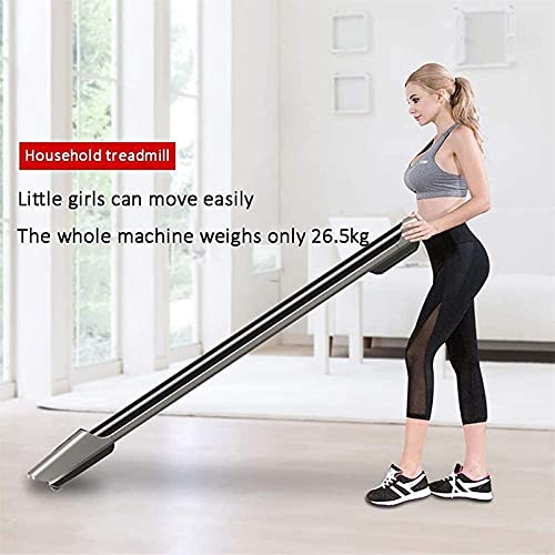 Caminadora plegable portátil para hogar con pantalla LCD miniatura 4