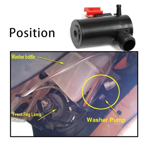 Bomba limpiaparabrisas mitsubishi shogun pajero v60 motor agua trasero delantero universal 12v 4
