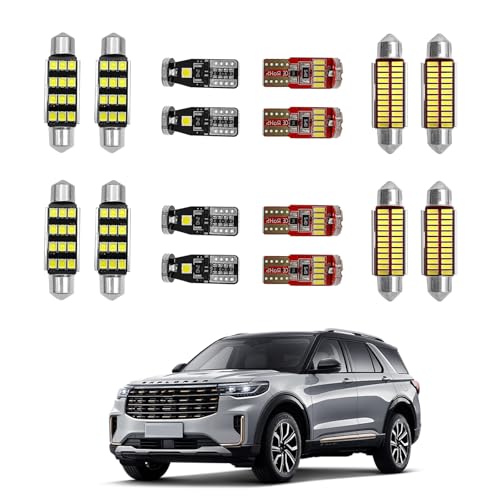 Kit 11 Lámparas LED Interior para Ford Explorer 2011-2020