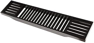 JAMAL Bamboo Wood Bath Tub Rack Bathroom Shelf Tidy Tray Storage Caddy Organiser - Black Bath Caddy
