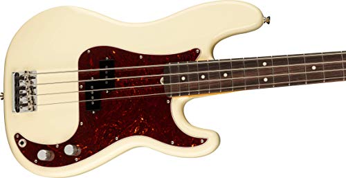 American Professional II Precision Bass RW Olympic White - Les Beatles, Paul McCartney, John Lennon, RIngo Starr, George Harrison American Professional II Precision Bass RW Olympic White – Image 5