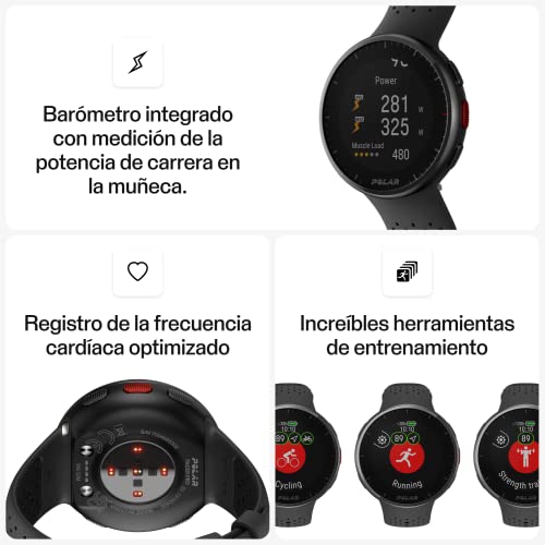Polar Pacer Pro - Reloj Deportivo con GPS Avanzado, Monitor de Frecuencia Cardíaca en la muñeca, Smart Watch para Hombre y Mujer, Reloj de Running, Monitor de Sueño, Dispositivo de Actividad - imagen 5