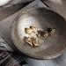 House of Hunter Chunky Gold Vintage Statement Earrings with Brown Stones – Bold Retro Fashion Jewelry for Women