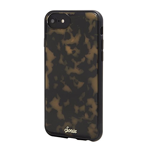 Sonix Brown Tort Cell Phone Case [Drop Test Certified] Protective Luxe Tortoise Shell Leopard Print Case For Apple Iphone 6, Iphone 7, Iphone 8, Iphone Se #TOP1