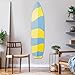 Otuuz 6 ft Wood Surfboard Wall Art Unfinished DIY Hanging Wood Longboard Vintage Wooden Beach Decorative Surfboard Unique Raw Large Decor Sign Boards Gift Idea for Home Room