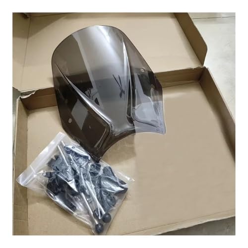 Déflecteur pare-brise moto Zt125-c2 visière vent double bulle Scrambler X GK125 2025