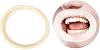 10PCS Disposable Rubber Barrier Dam O Shape Silicone Mouth Opener Oral Cheek Expanders Cheek Retractor Mouth Opener