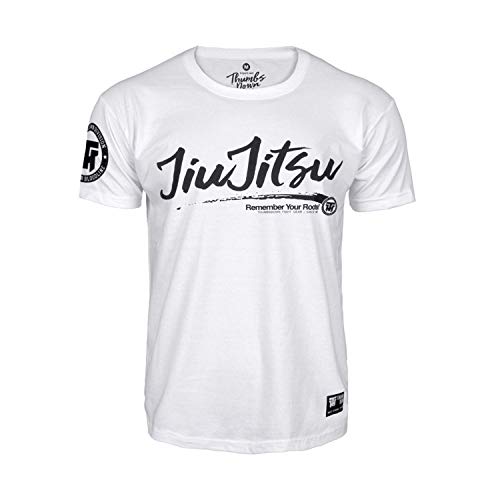 Thumbs Down Homme Casual T-Shirt. Brazilian Jiu Jitsu. Remember Your Roots. Martial Arts. Casual Cover