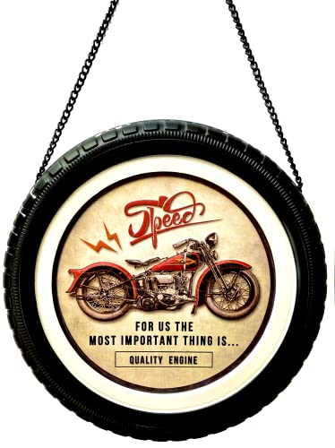 Targa In Metallo 'In Rock We Trust' - Cartello Decorativo Vintage 30,5x20,3 Cm Per Pub, Bar E Camerette Da Rocker