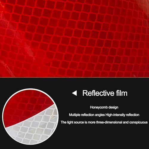 Generisch Park yerleri ve trafik ile ilgili alanlar için reflektörlü şeritlere sahip güvenlik scooter'ı, yüksek güvenlik için paslanmaz ve su geçirmez - Görsel 6