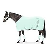 95 € Eskadron Abschwitzdecke Fleece Crystal (CS ltd. FS18), Jade, XXL (165 cm)