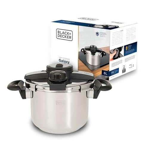 BLACK+DECKER Galaxy Pro 6L Inox